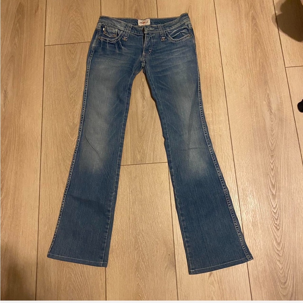 Vintage 2000s Low Rise Frankie B Flare Jeans
